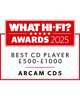 Arcam Radia CD5 What HIFI Award 2025