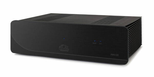 Atoll AM 400 Signature Alu Schwarz Front Focus