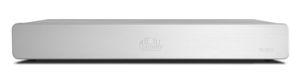 Atoll PH 200 Vorverstärker Frontseite silver