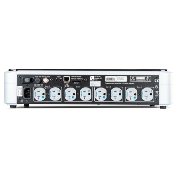 PS Audio Direct Stream Power Plant P12 Rückseite silber