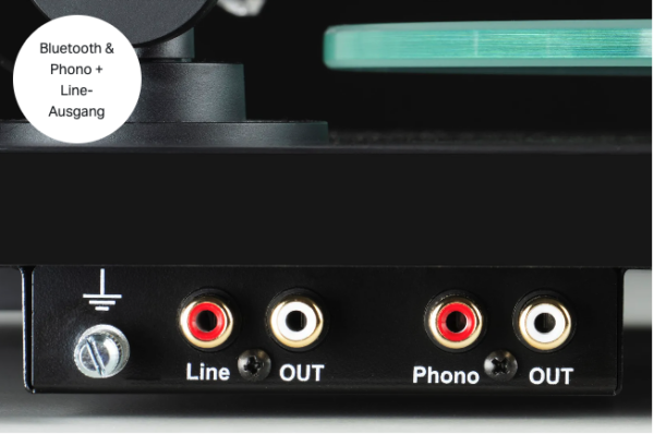 Pro-Ject T1 Evo BT Anschlüsse