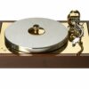 Pro-Ject-The-Classic-Reference in der Ausführung Acacia/Brass