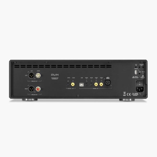 AVM Ovation CD 8.6.2 Rückseite mit Anschlüssen