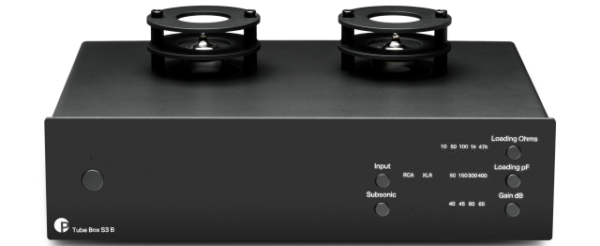 Pro-Ject Tube Box S3 B Schwarz
