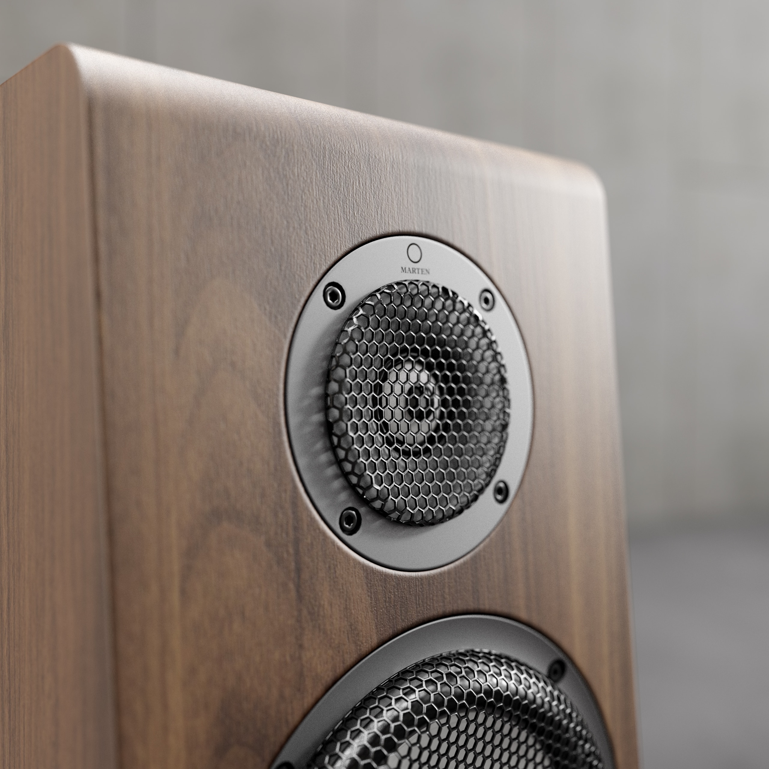 Oscar-Trio-walnut-speaker