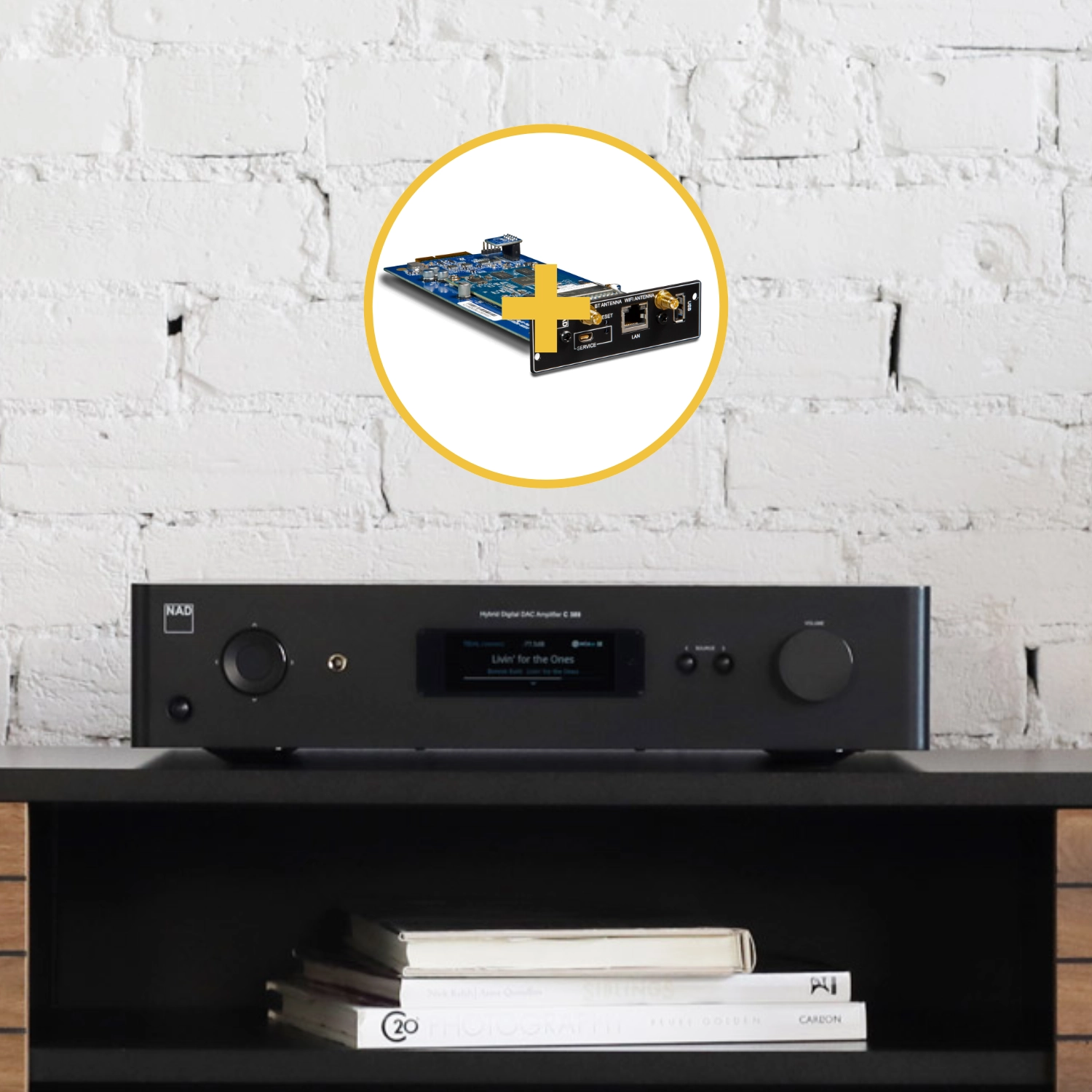 Set NAD C389 und BluOS-Modul.webp