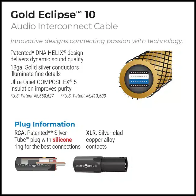 Wireworld Gold Eclipse 10 Analog Box Back