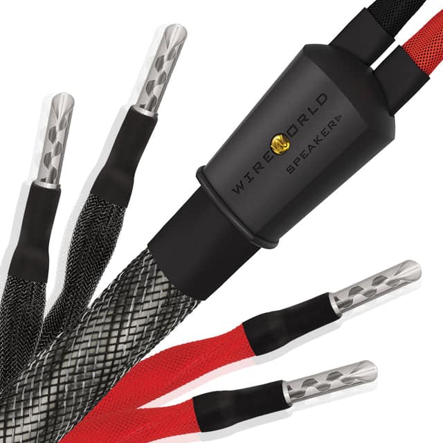 Wireworld Silver Eclipse 10 speaker cable banana