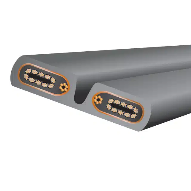 Wireworld SIlver Electra 10 Netzkabel Querschnitt