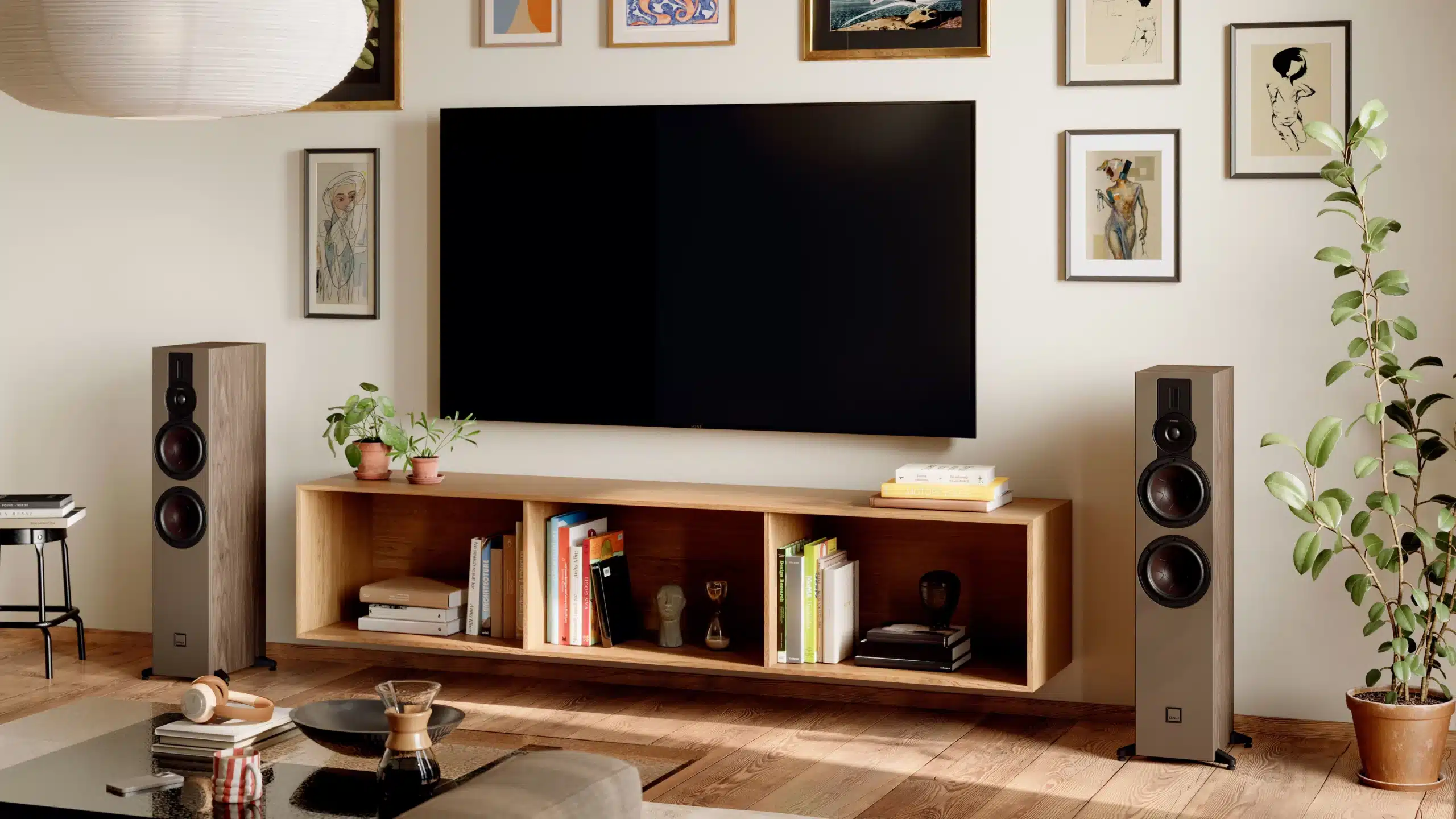 Dali Sonik 7 Walnut Lifestyle Full