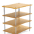 Quadraspire Q4 Natural Bamboo Silver Columns