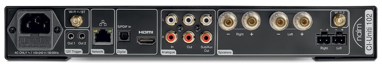 Naim Audio CI-Uniti 102 Anschlüsse
