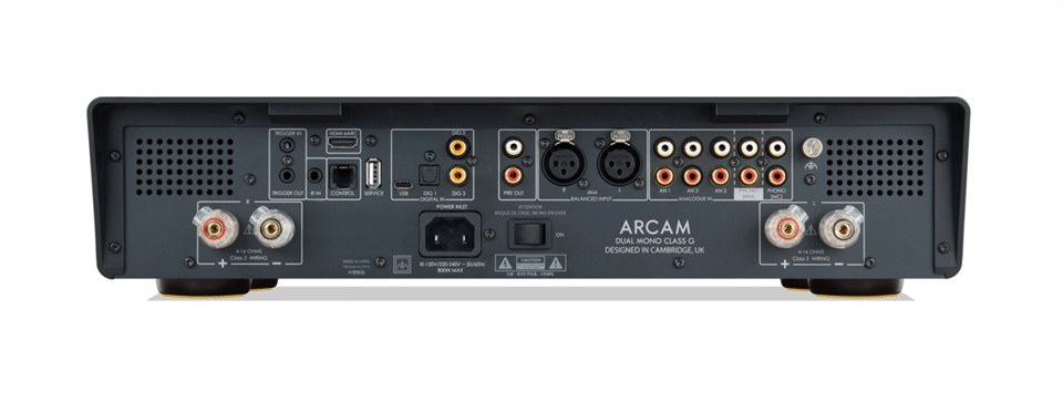 Arcam A50 Signature Anschlüsse